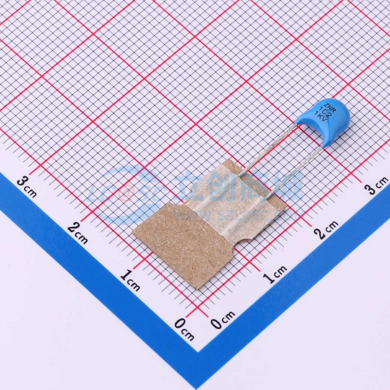 点击查看大图 CC3A102KC1PEB45F31MF实物图