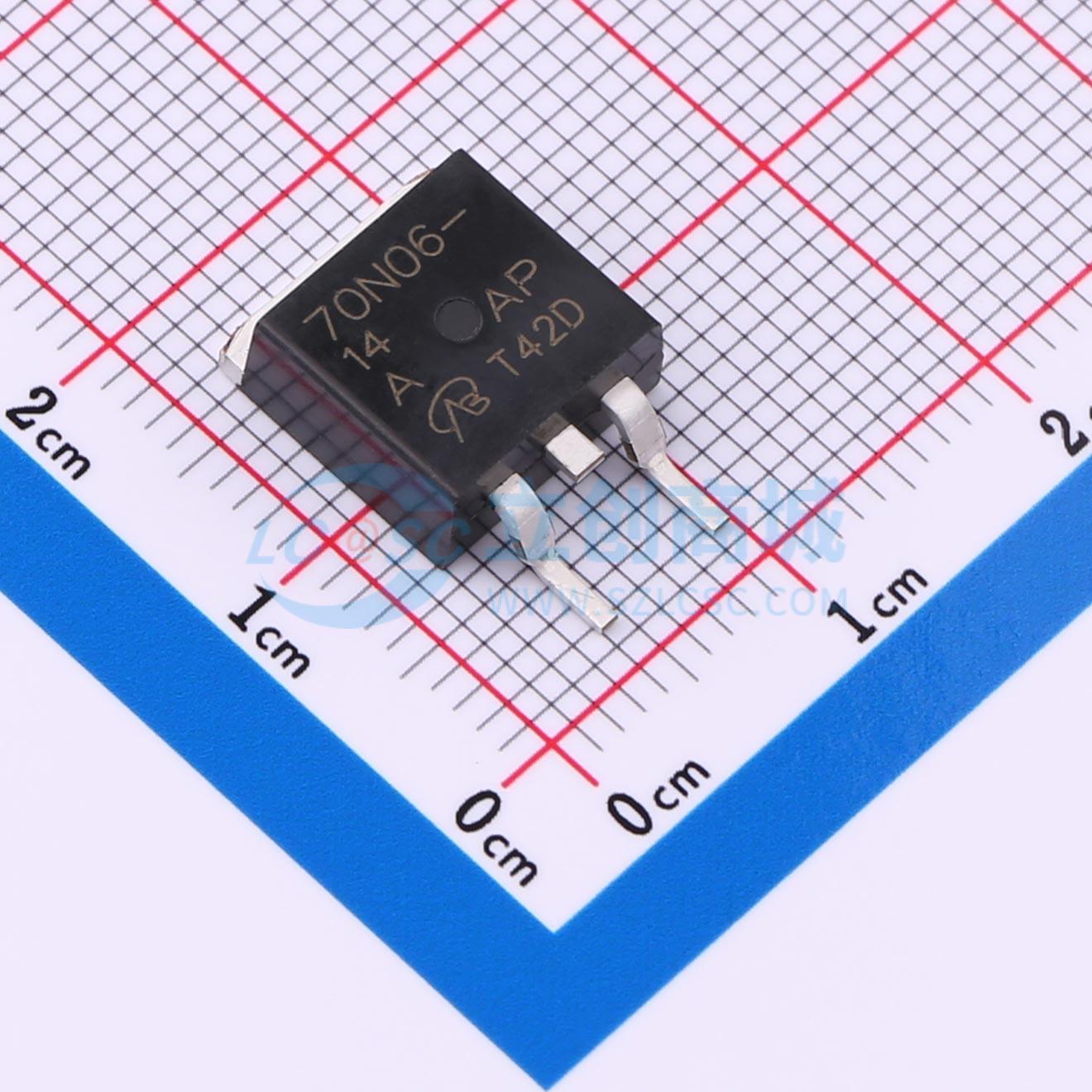 SUB70N06-14-VB实物图