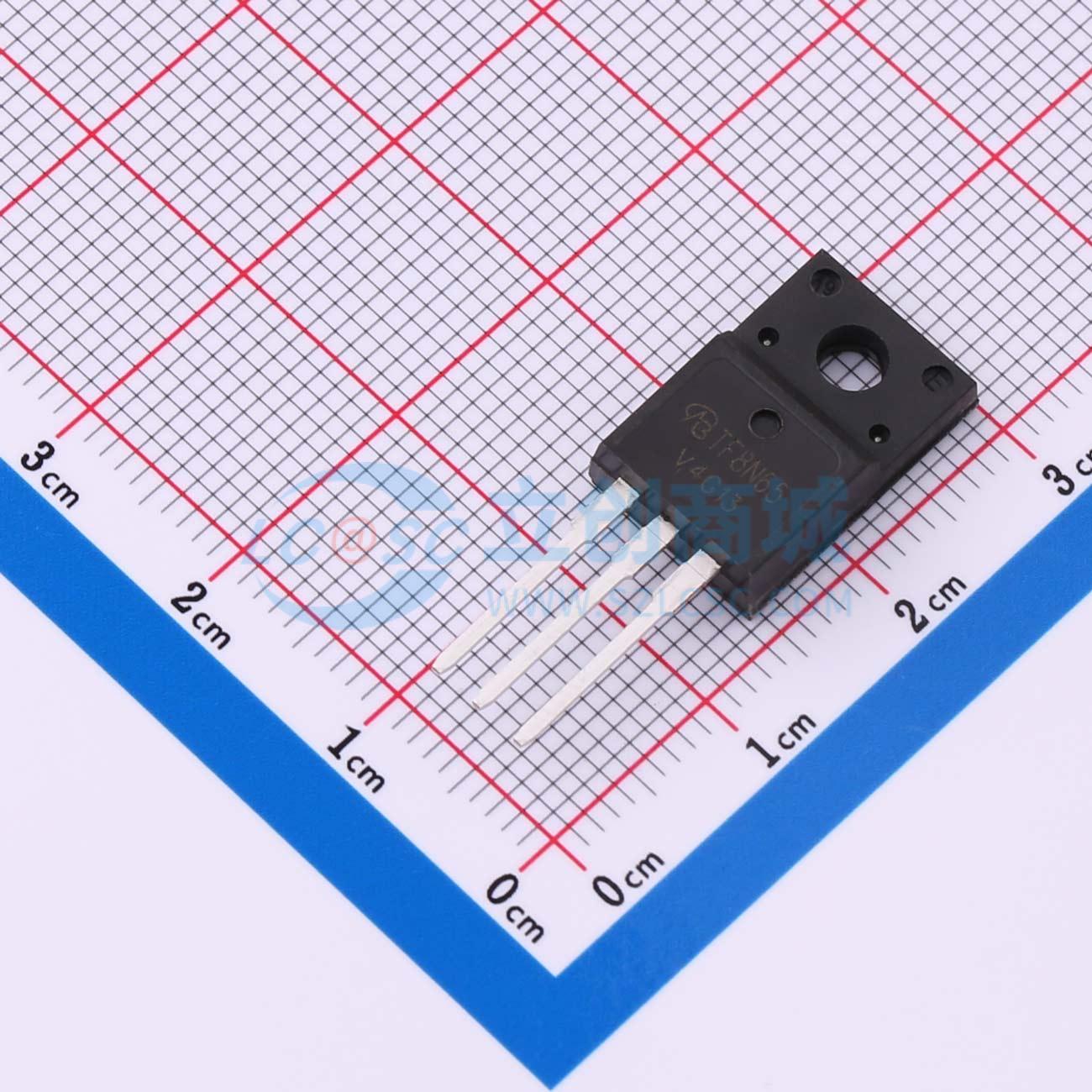 AOTF8N65-VB实物图