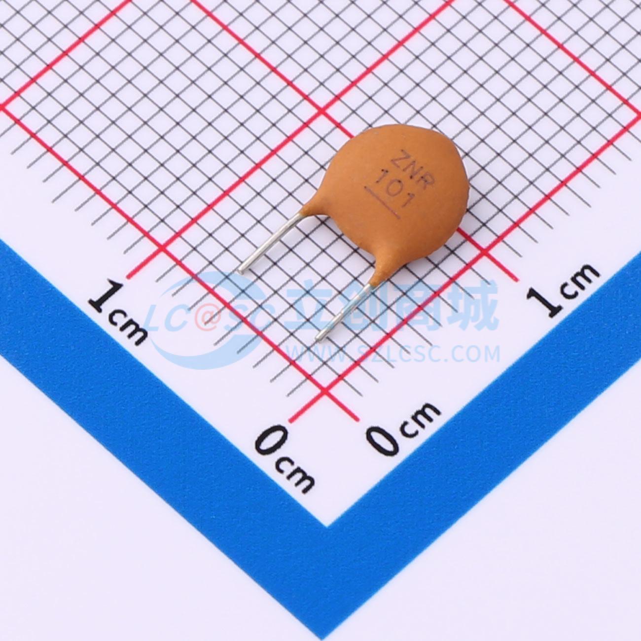 CC1H101JC14DSL6B1100实物图