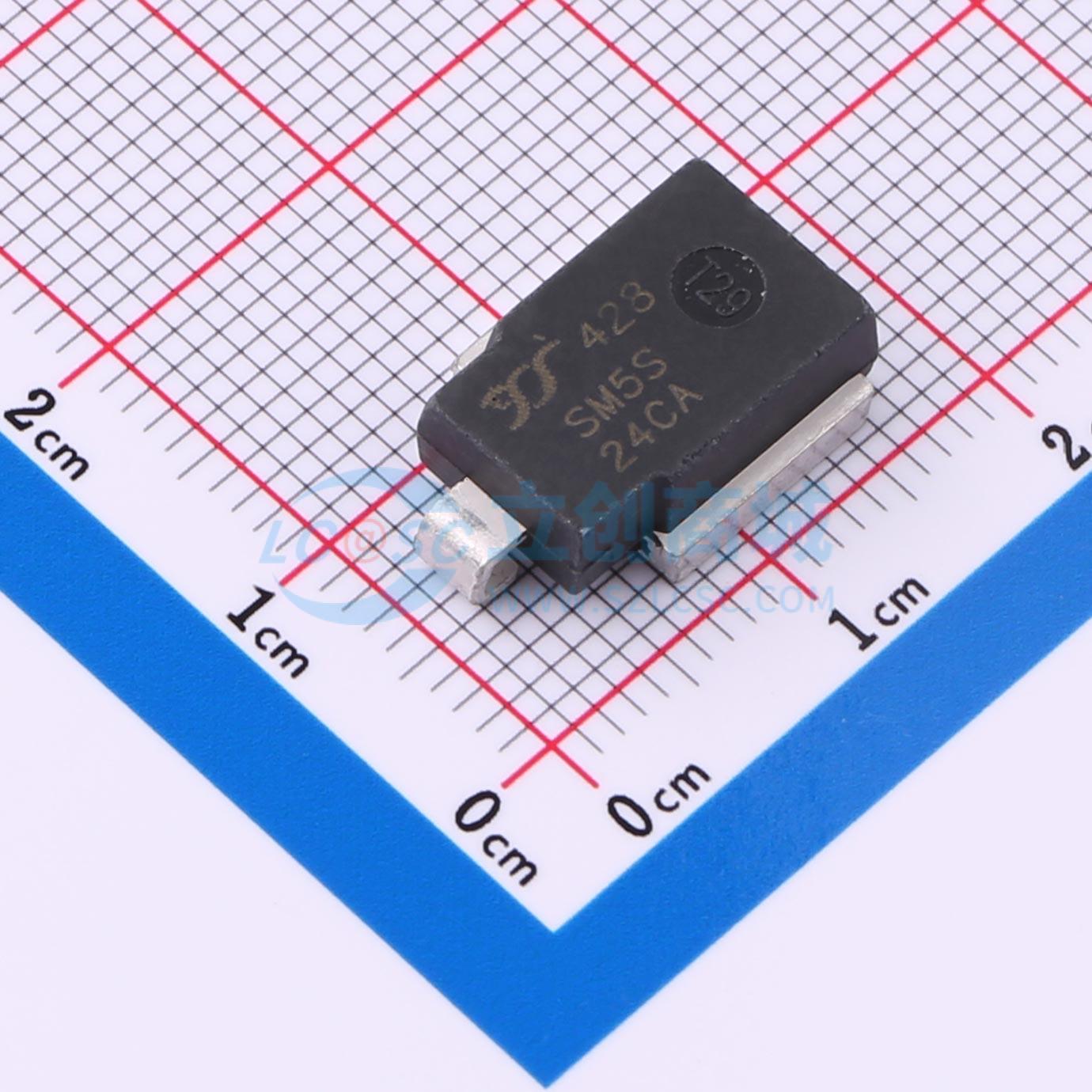 点击查看大图 SM5S24CAQ实物图