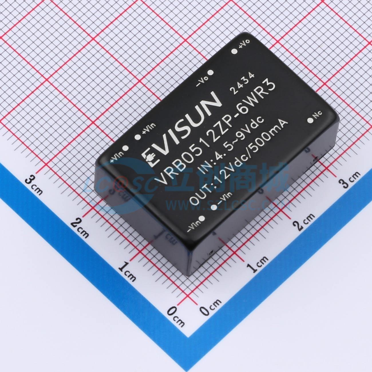 点击查看大图 VRB0512ZP-6WR3实物图