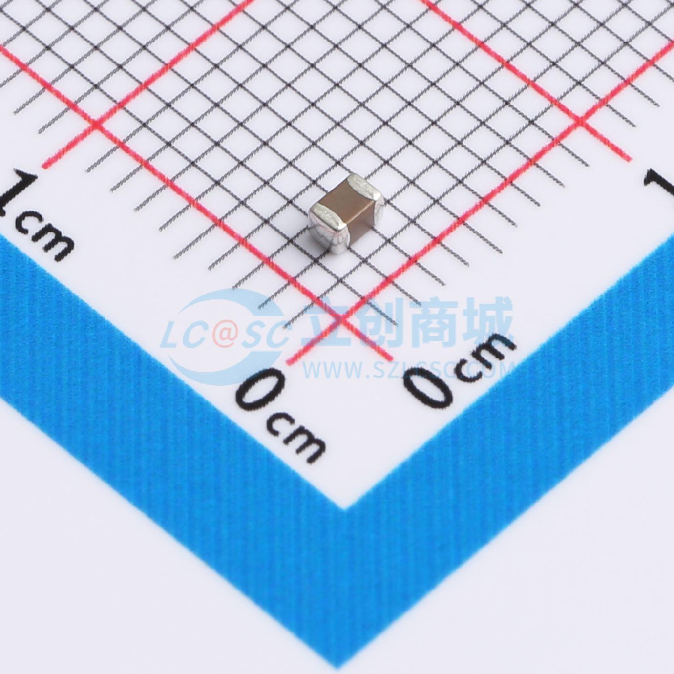 点击查看大图 HGC0805R5106K350NSLJ实物图