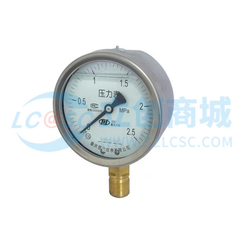 YTN-150 150mm/-0.1-0.5MPa/G1/2实物图