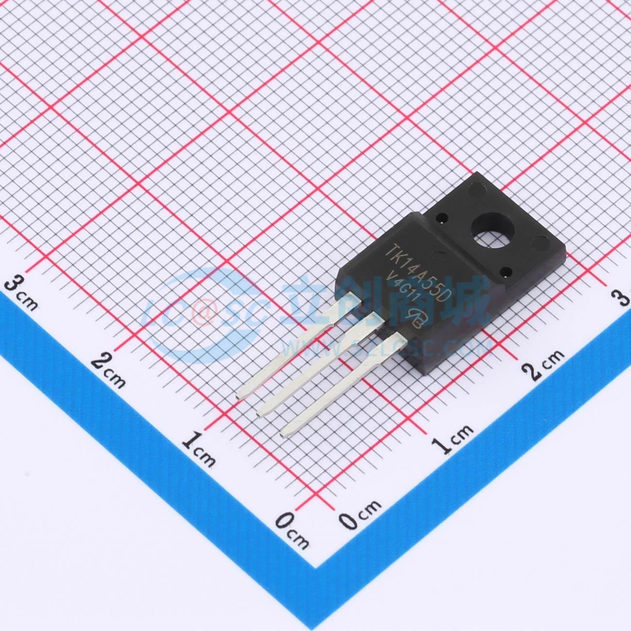 点击查看大图 TK14A55D-VB实物图