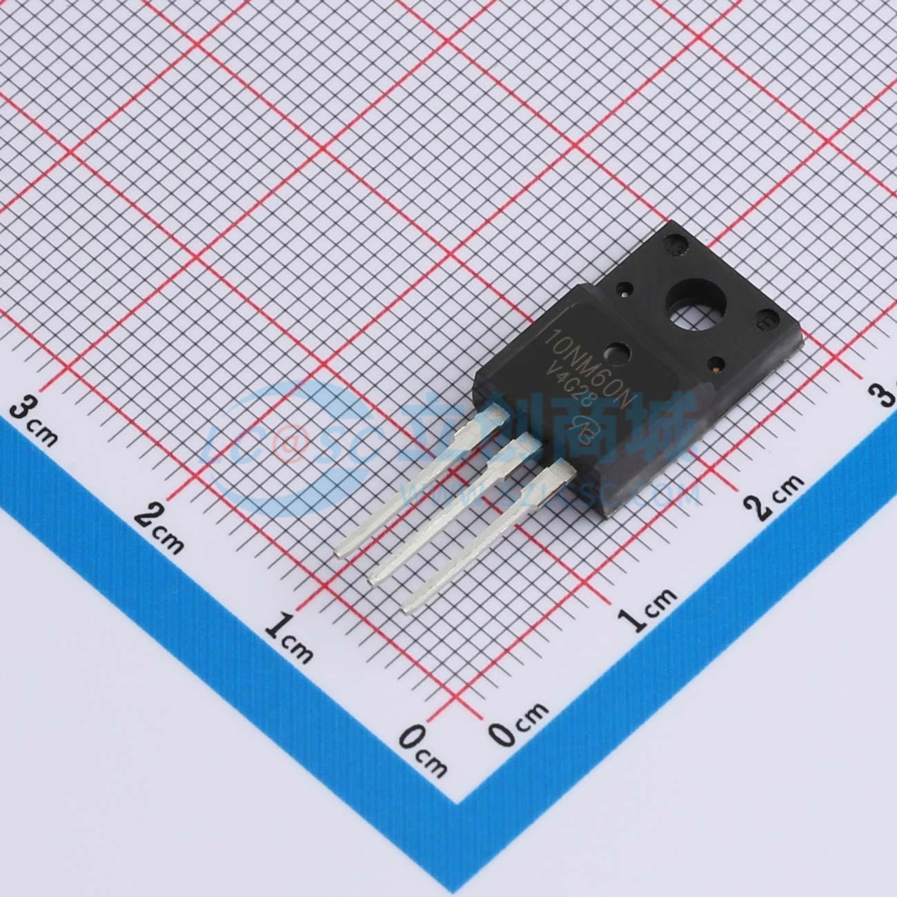 点击查看大图 STF10NM60N-VB实物图