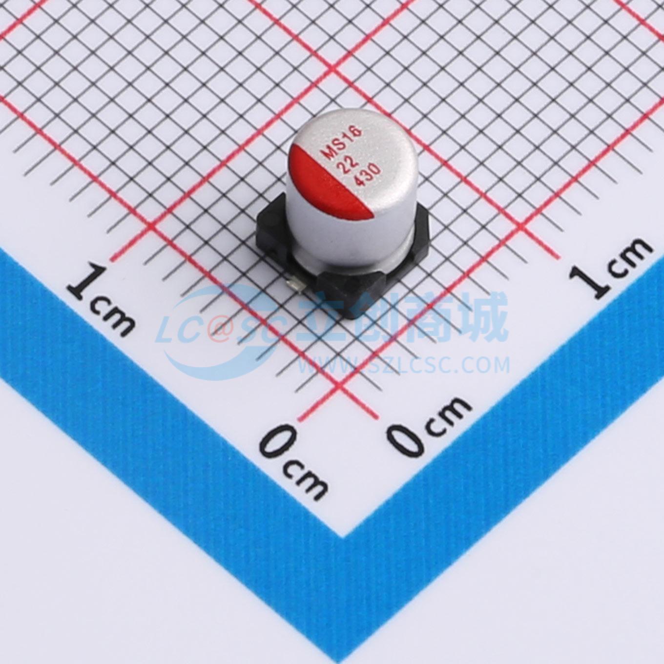 点击查看大图 GMS1C226M0505PZ实物图