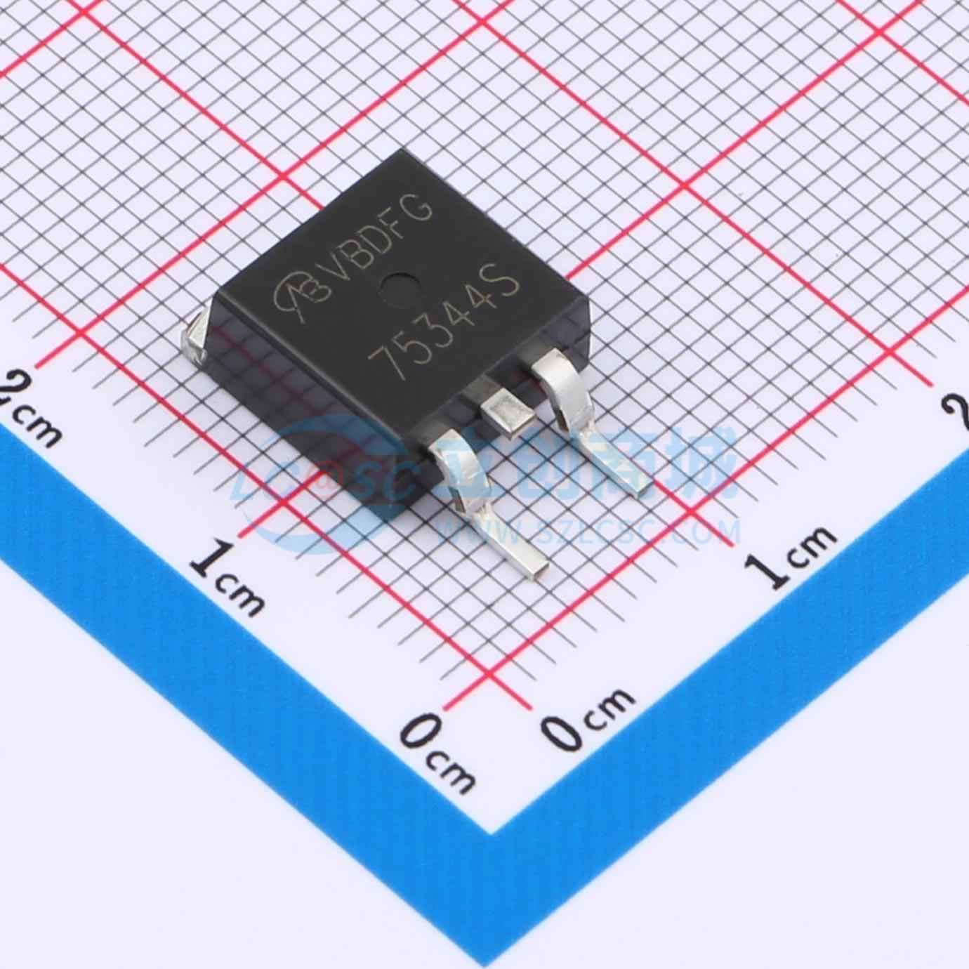 点击查看大图 HUF75344S3S-VB实物图