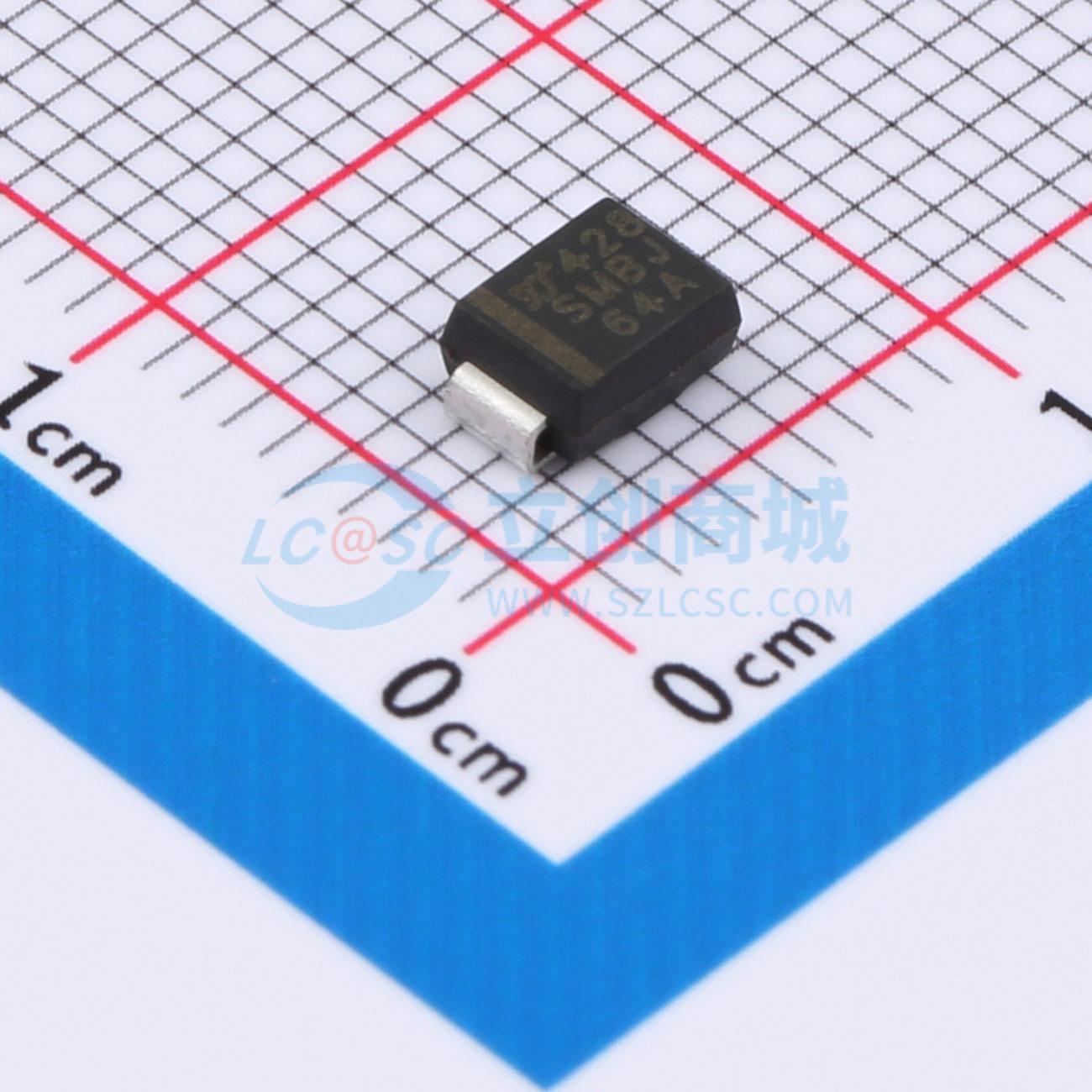 点击查看大图 SMBJ64AQ实物图