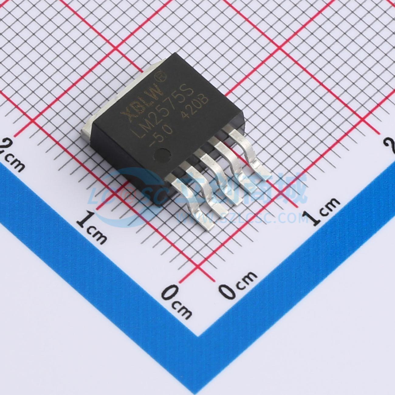 点击查看大图 LM2575S-5.0(XBLW)实物图