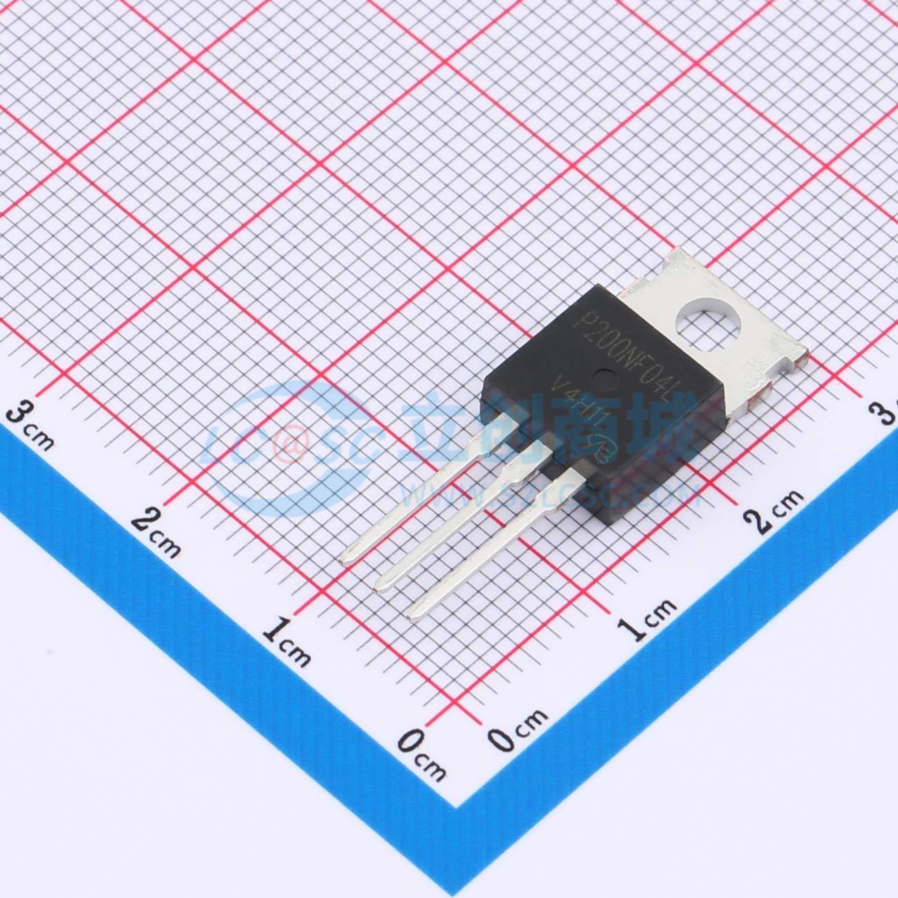 点击查看大图 STP200NF04L-VB实物图