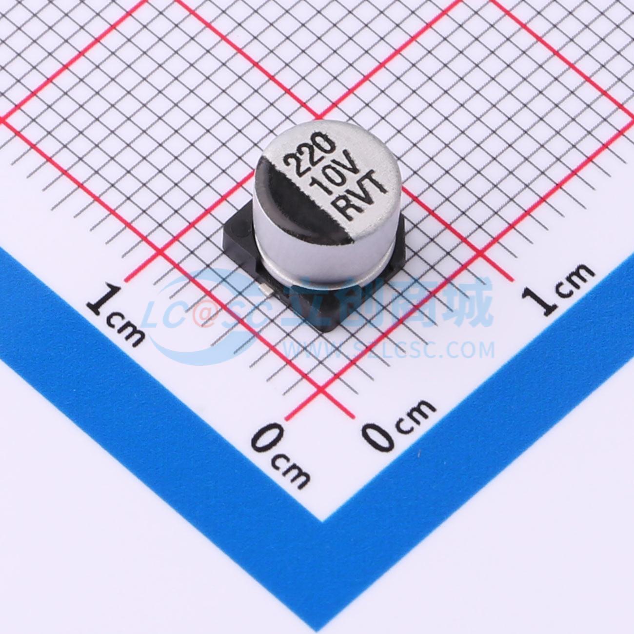 RVT1A221M0605-FVH实物图