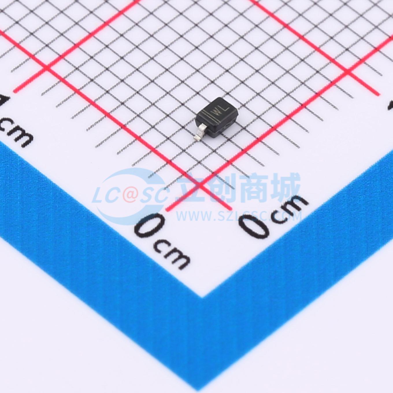 点击查看大图 BZT52C18S实物图