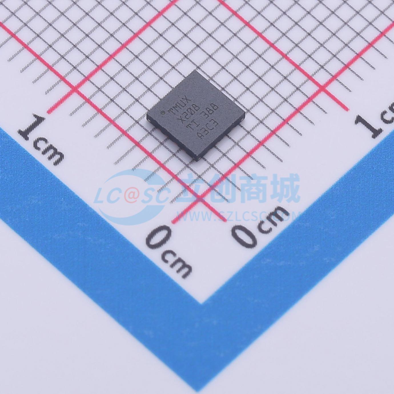 点击查看大图 TMUX6208RUMR实物图