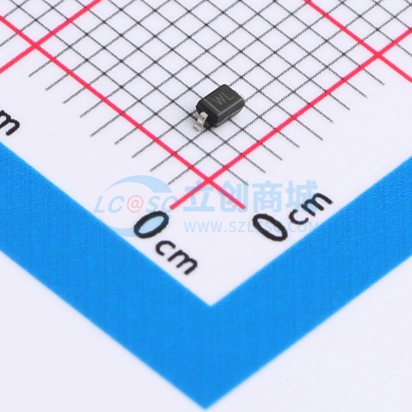 点击查看大图 BZT52C18S实物图