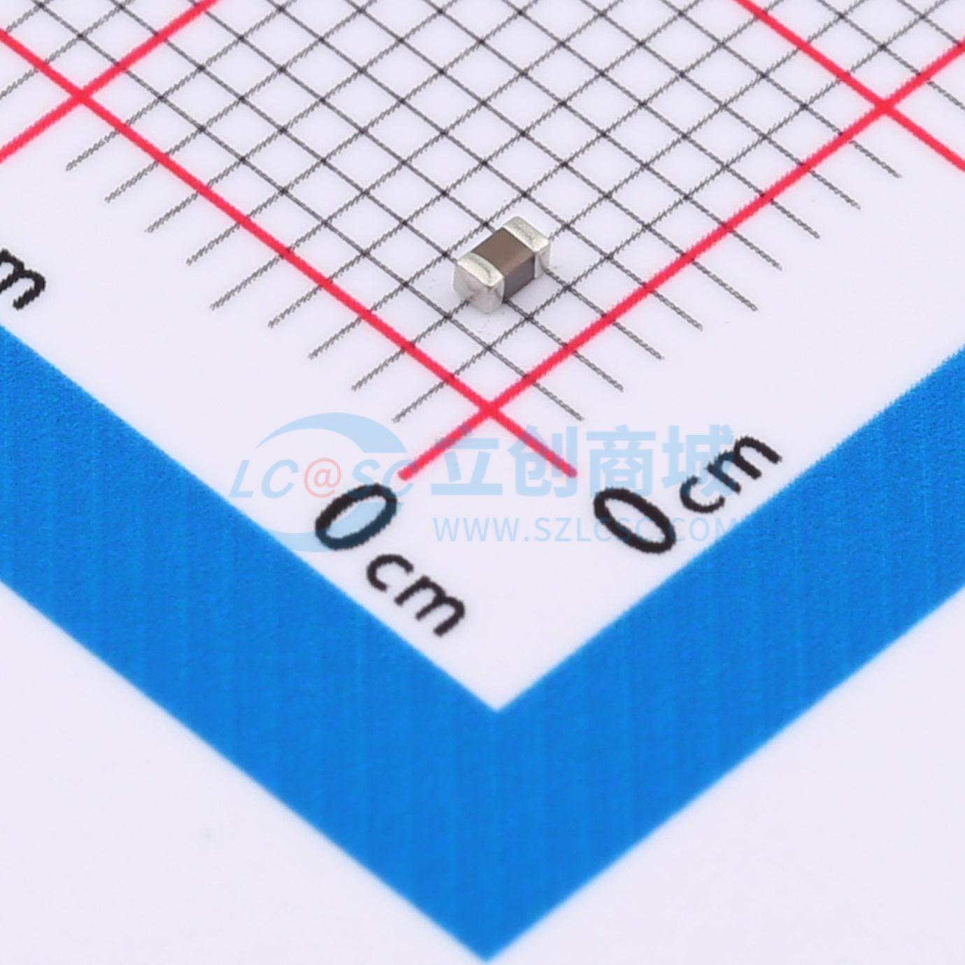 点击查看大图 CGA0603X7R105K100JT实物图
