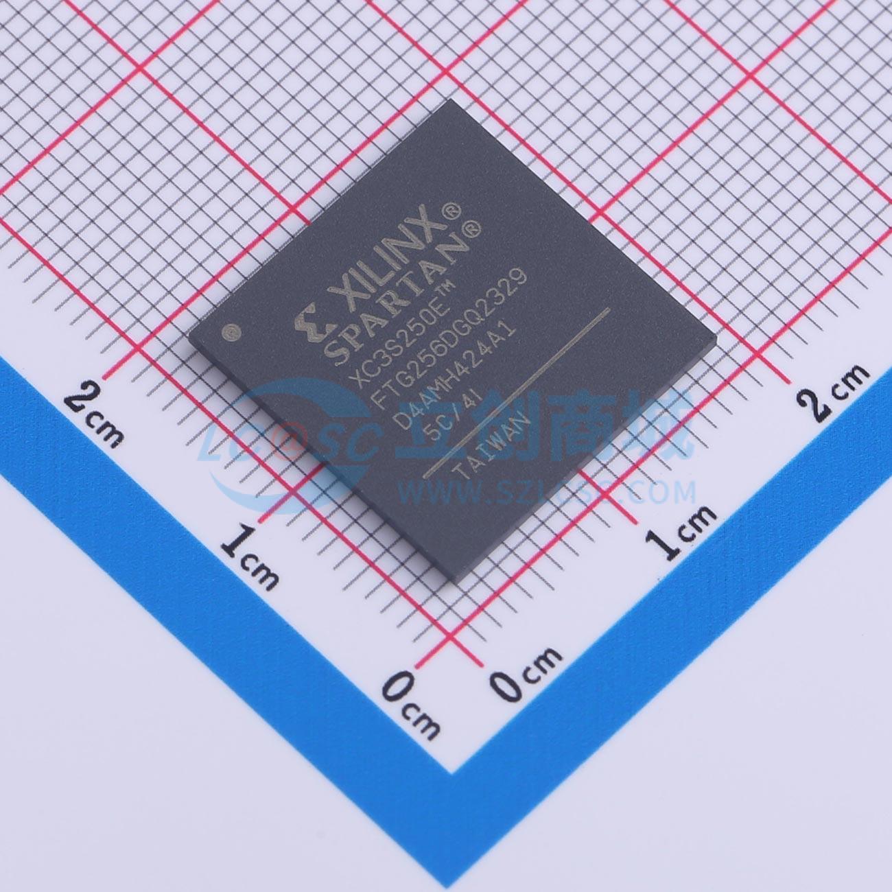 点击查看大图 XC3S250E-4FTG256I实物图