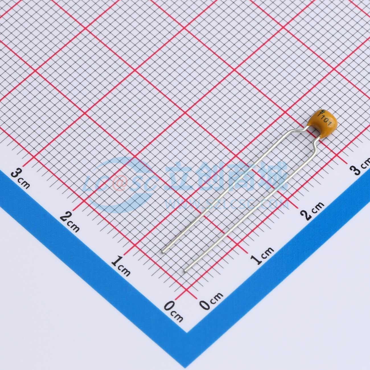 点击查看大图 CC4-0805-CG-100V-100pF-J-Y实物图