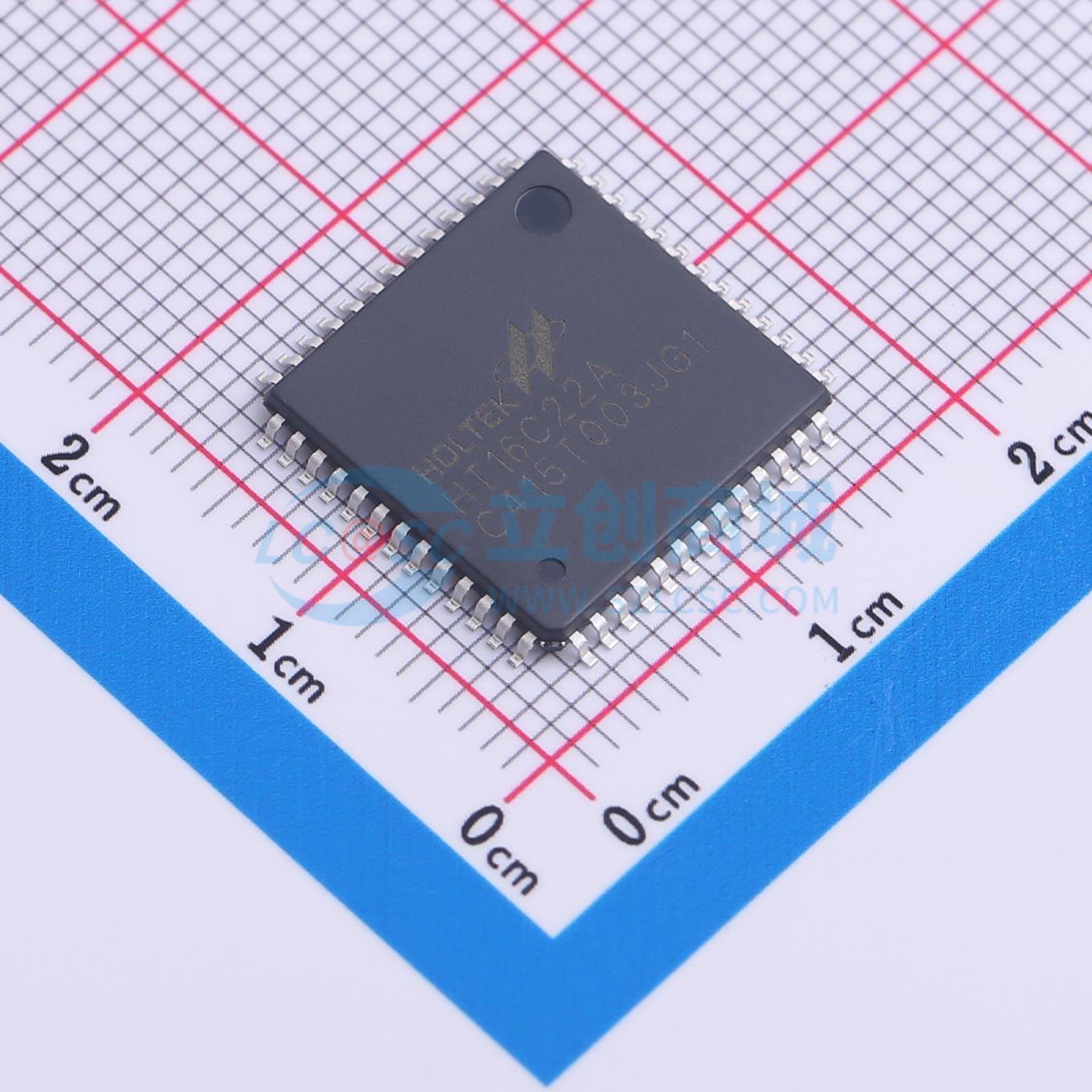 点击查看大图 HT16C22A-52LQFP-2.0实物图