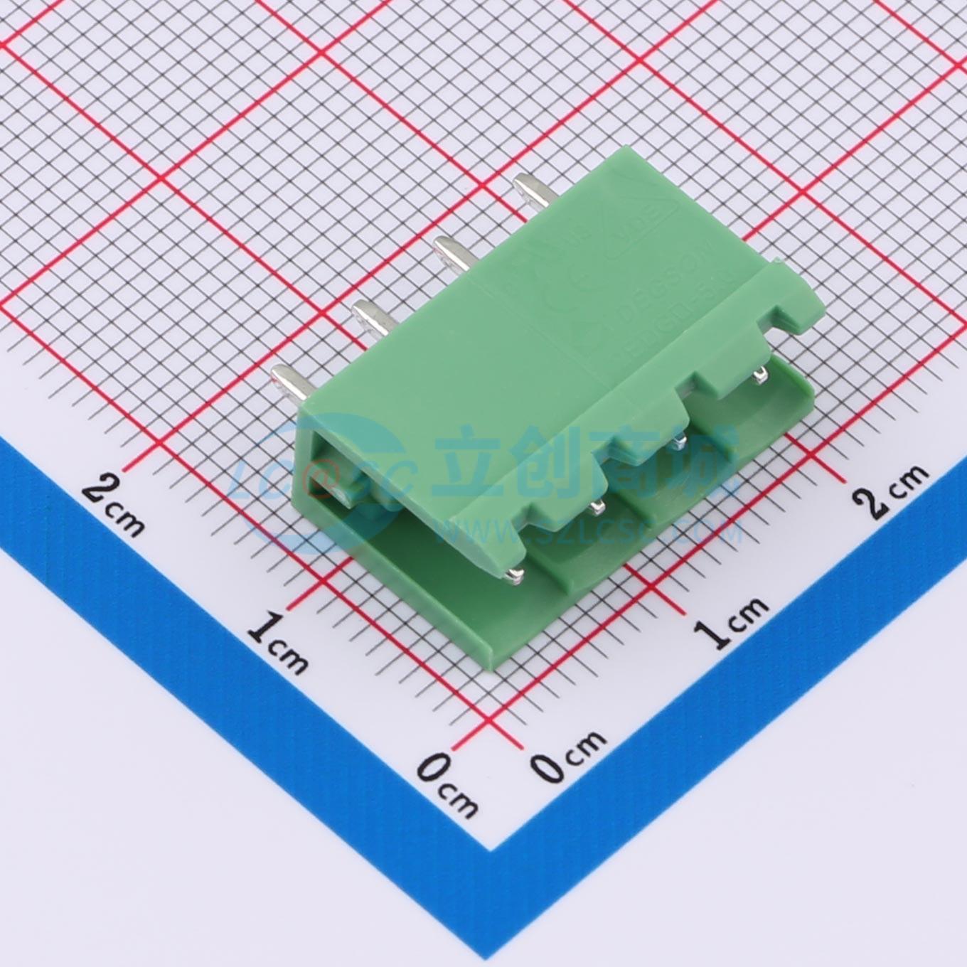 点击查看大图 2EDGV-5.0-04P-14-100A(H)实物图