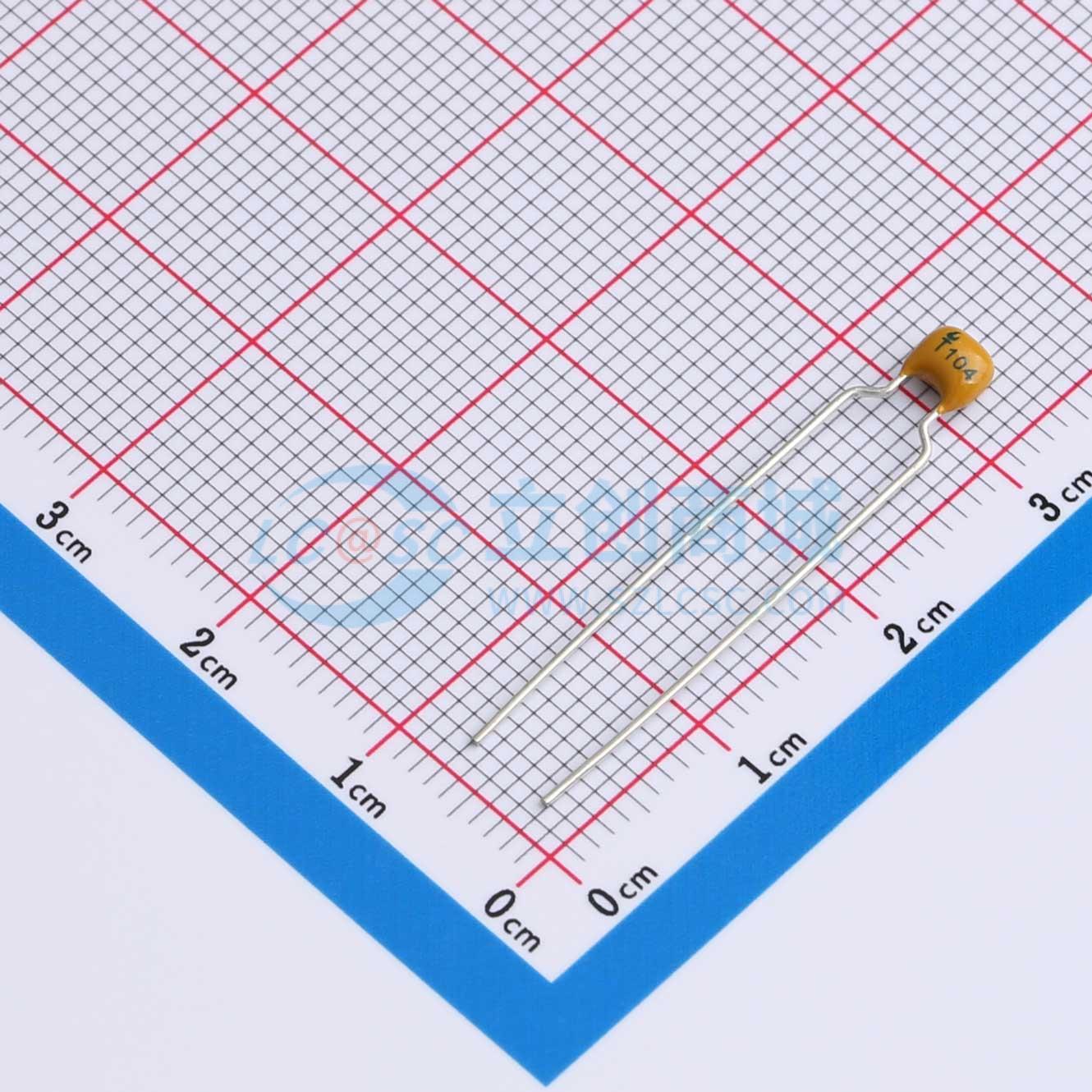 CT4-0805-2X1-50V-0.1uF-K-Y实物图