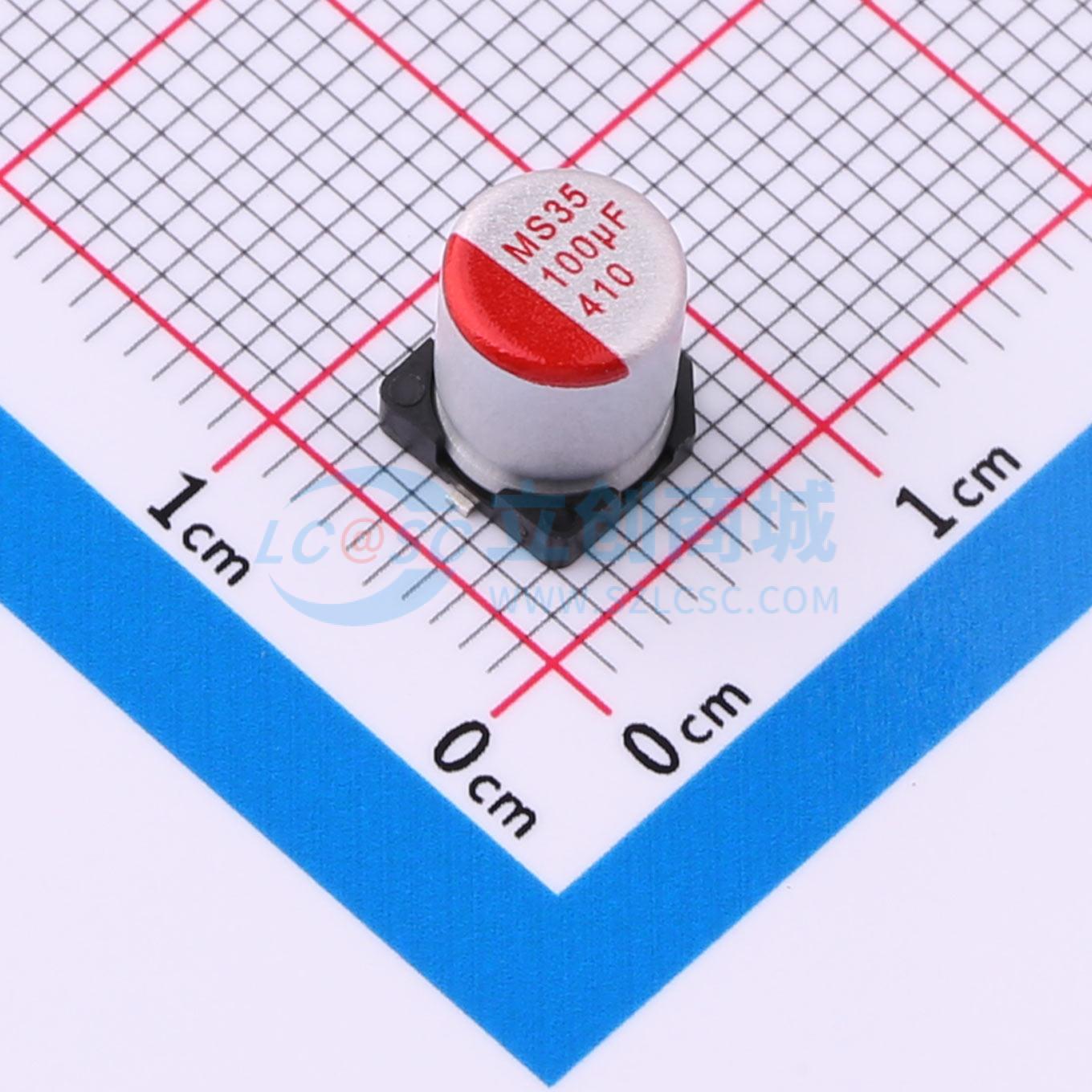 点击查看大图 GMS1V107M0607PZ实物图