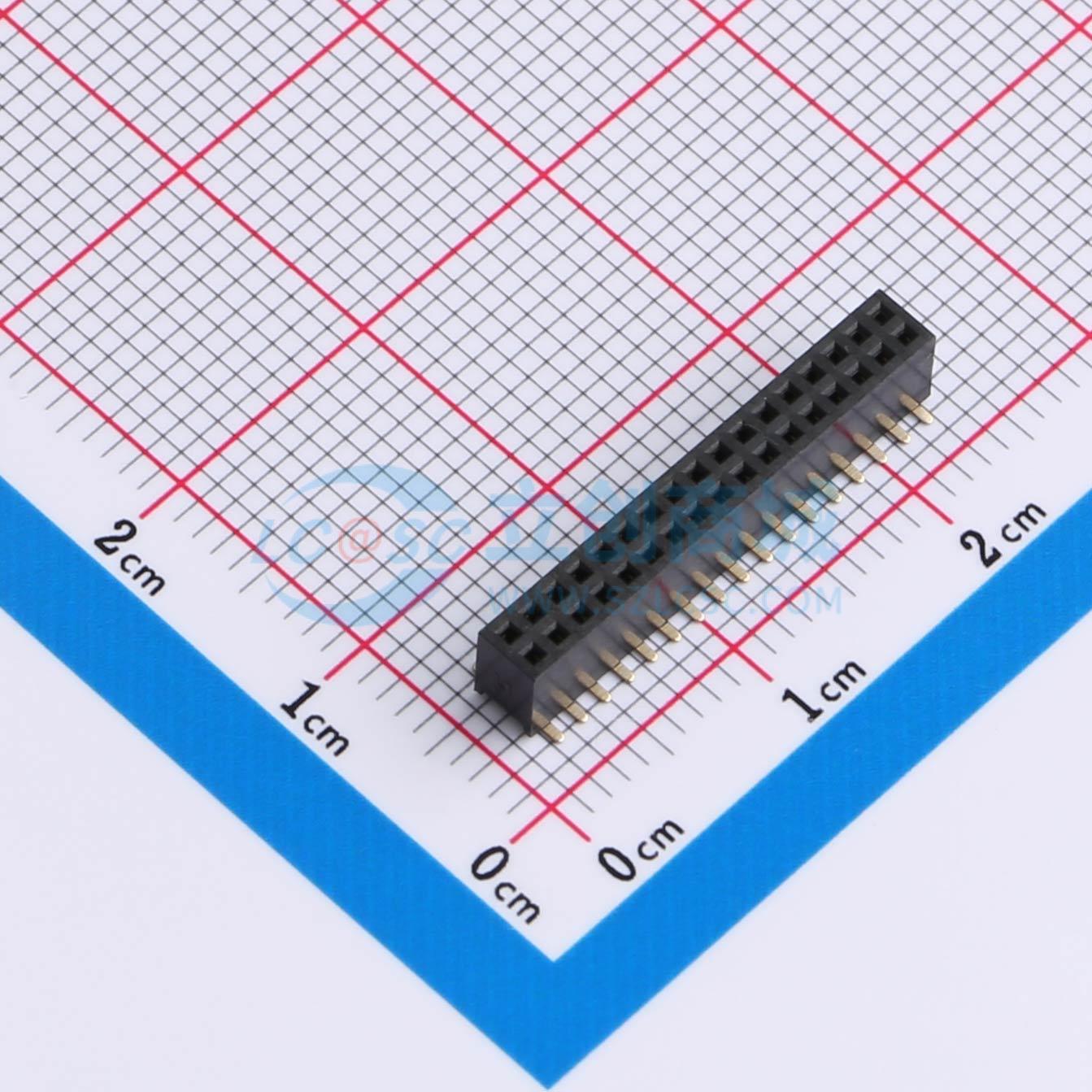 点击查看大图 HC-PM127-4.3H-2x17PS实物图