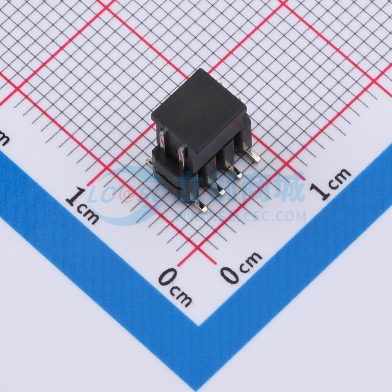 HX PZ2.0-2x4P TP H2.0+2.0实物图