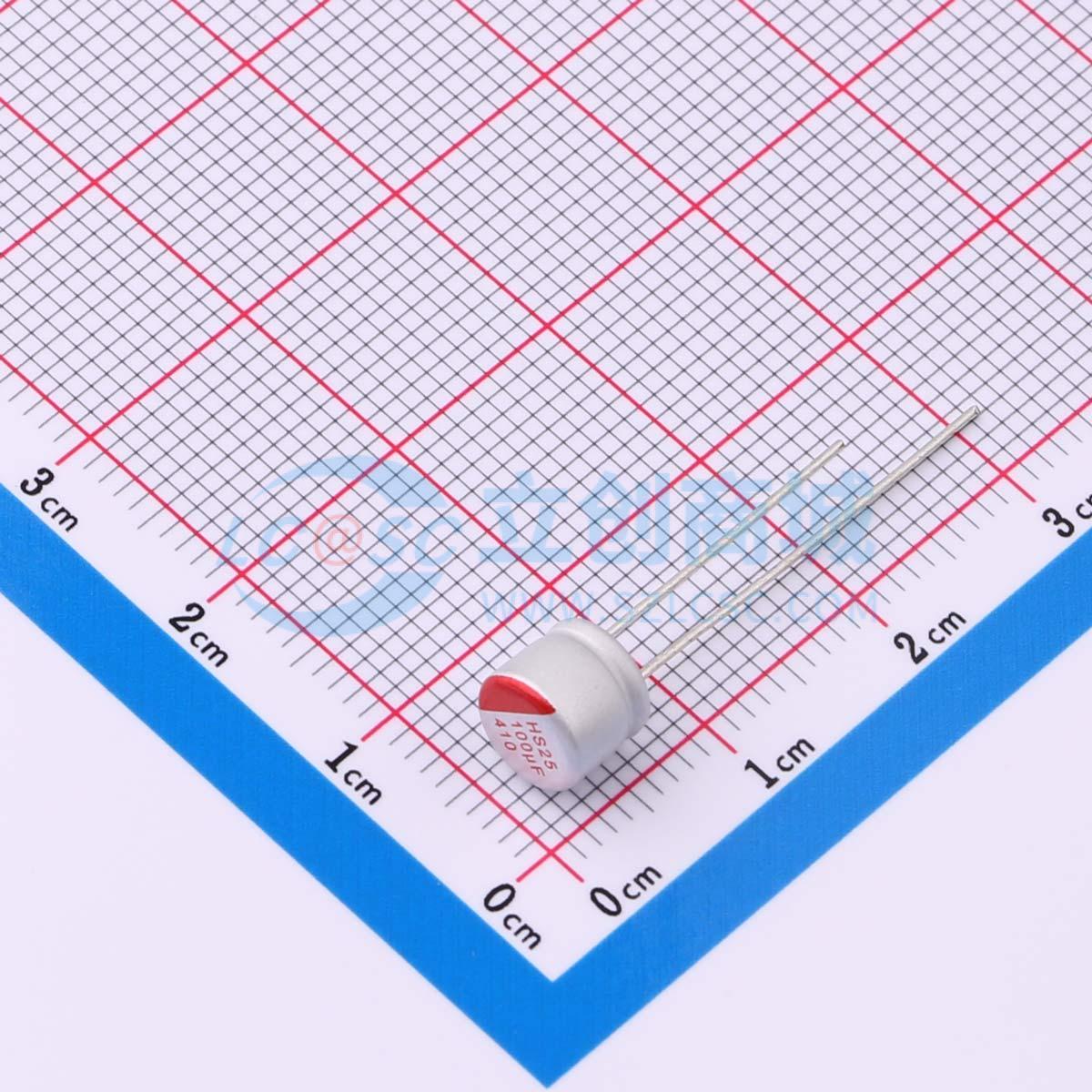 点击查看大图 GHS1E107M0605PC实物图