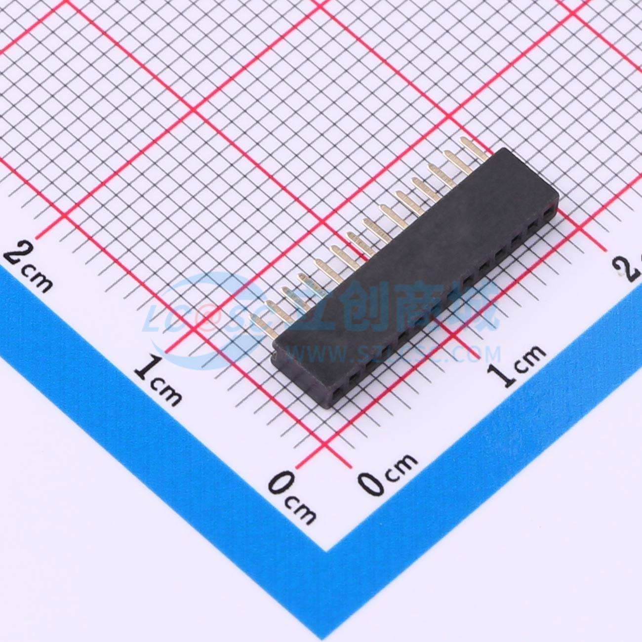 BX-PM1.27-1-14PU-Z实物图