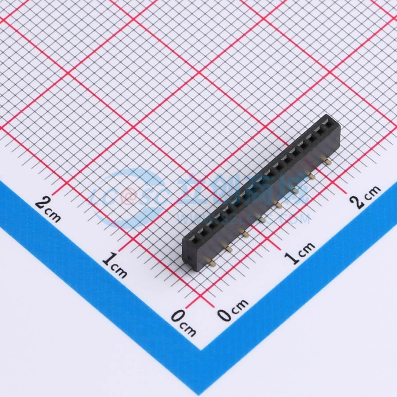 点击查看大图 BX-PM1.27-1-17PU-W实物图