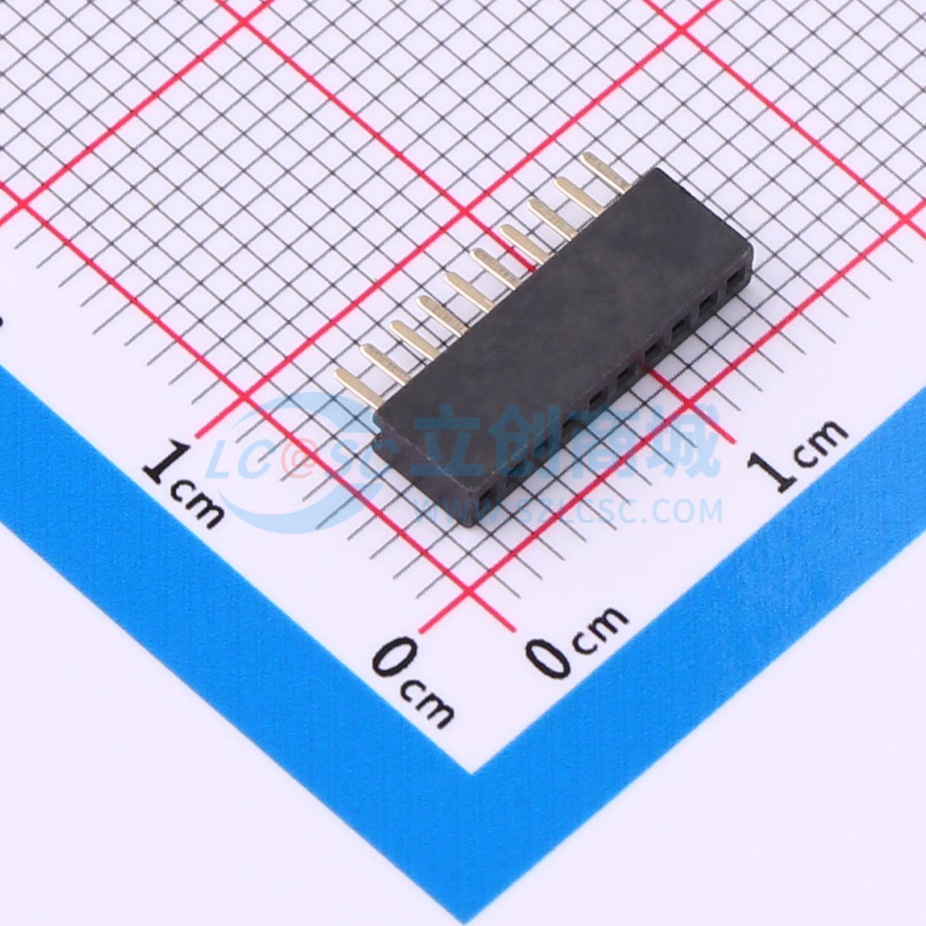 BX-PM1.27-1-10PU-Z实物图