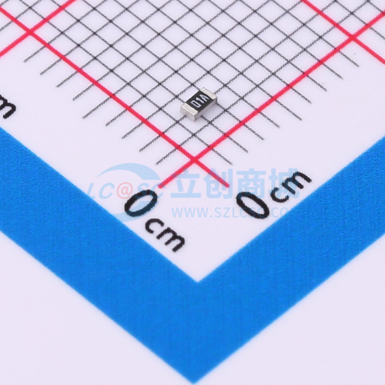 点击查看大图 RMCF0603FT100R实物图