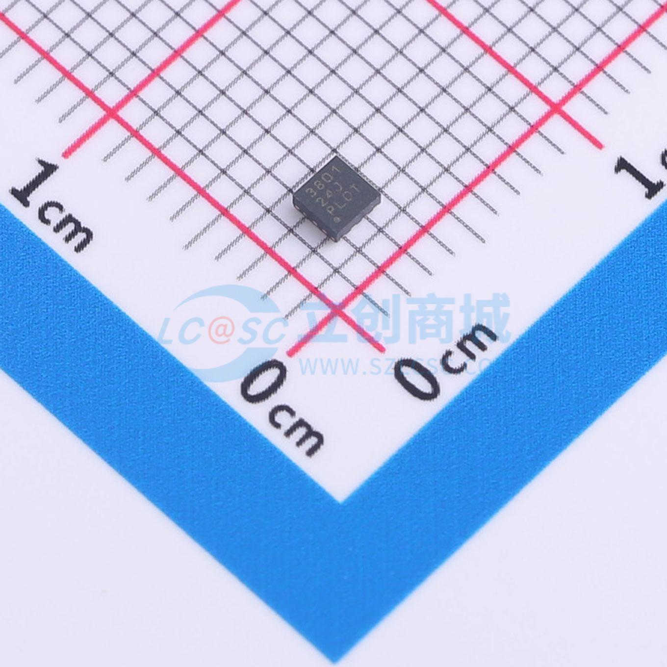 点击查看大图 TLV3801DSGT实物图