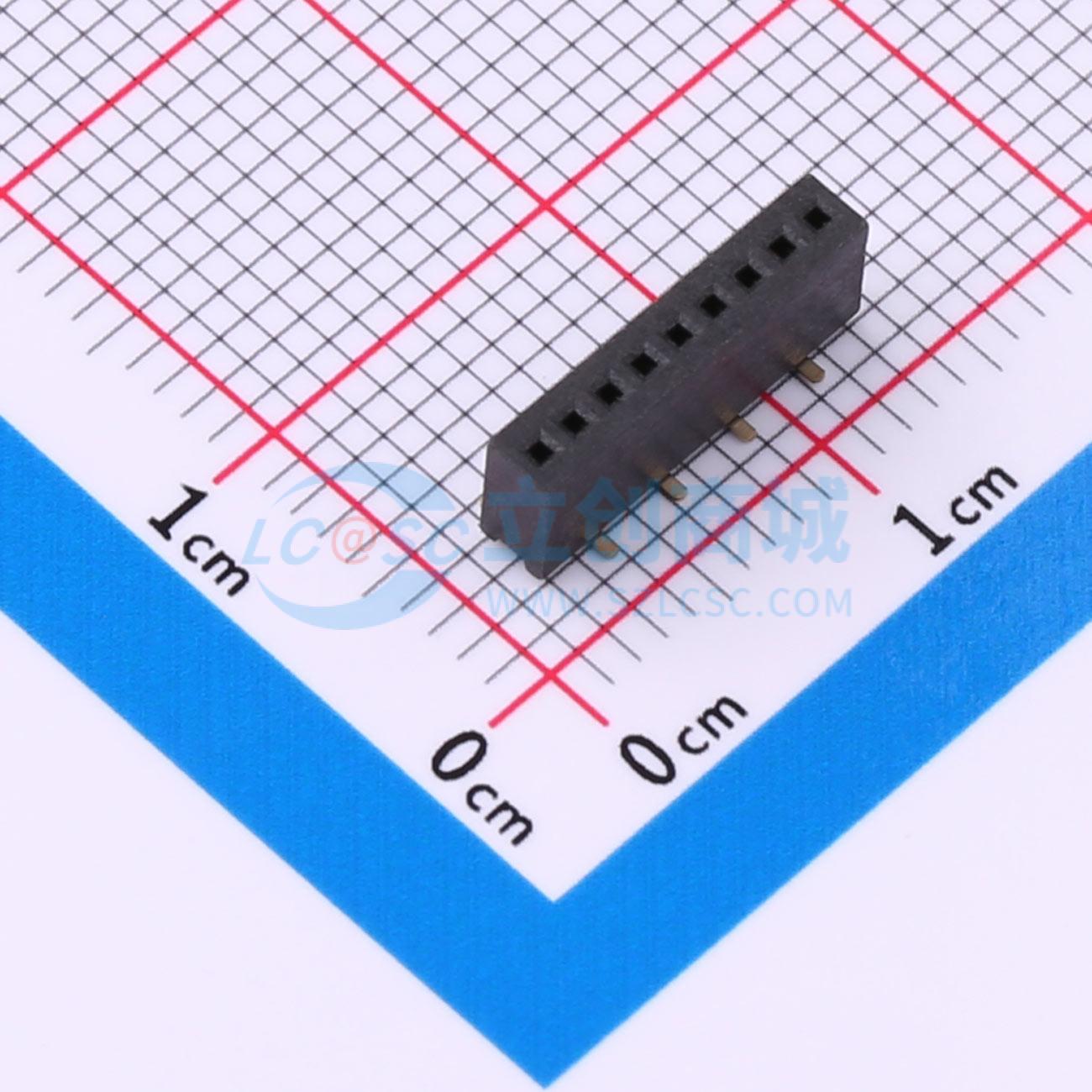 BX-PM1.27-1-9PU-W实物图