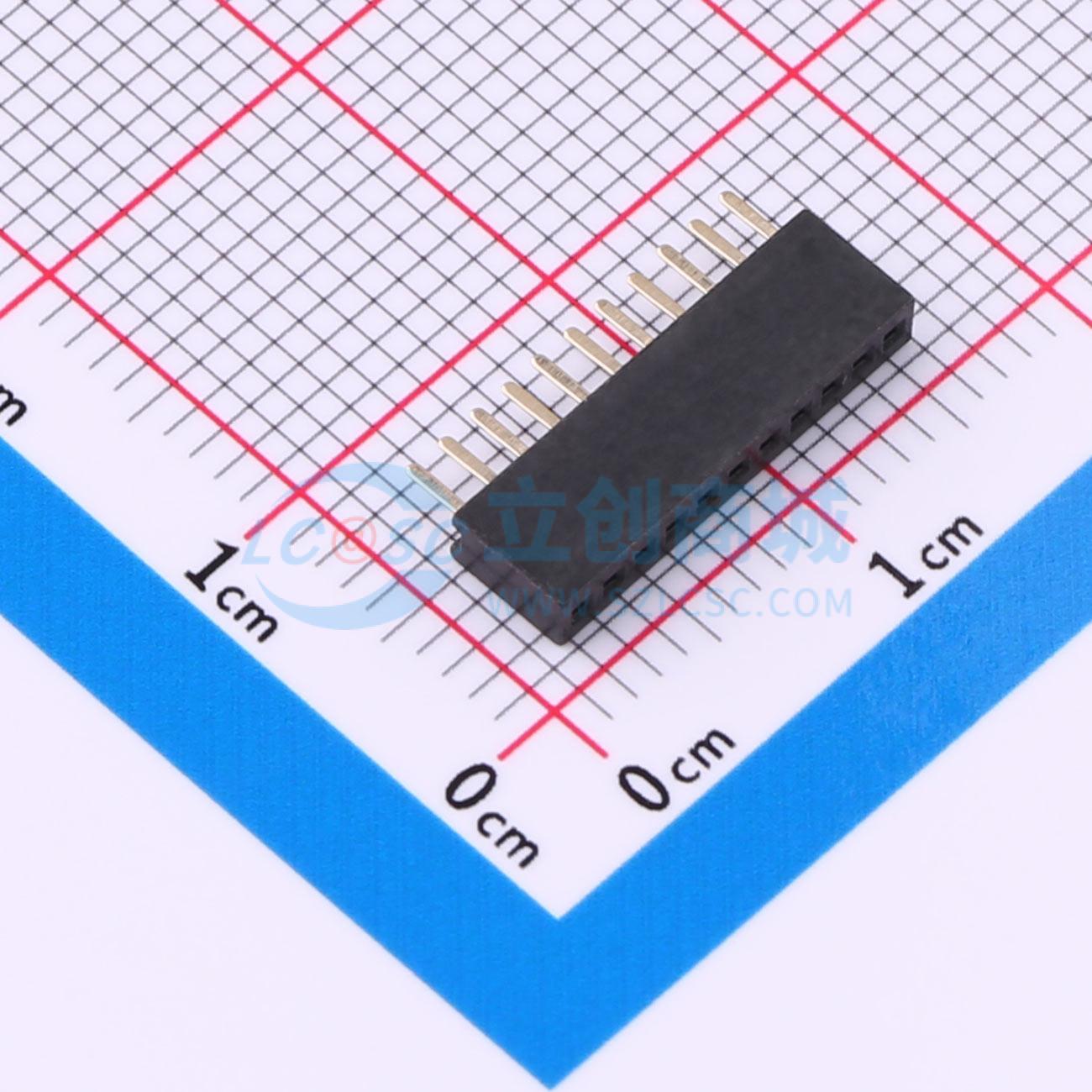 BX-PM1.27-1-11PU-Z实物图