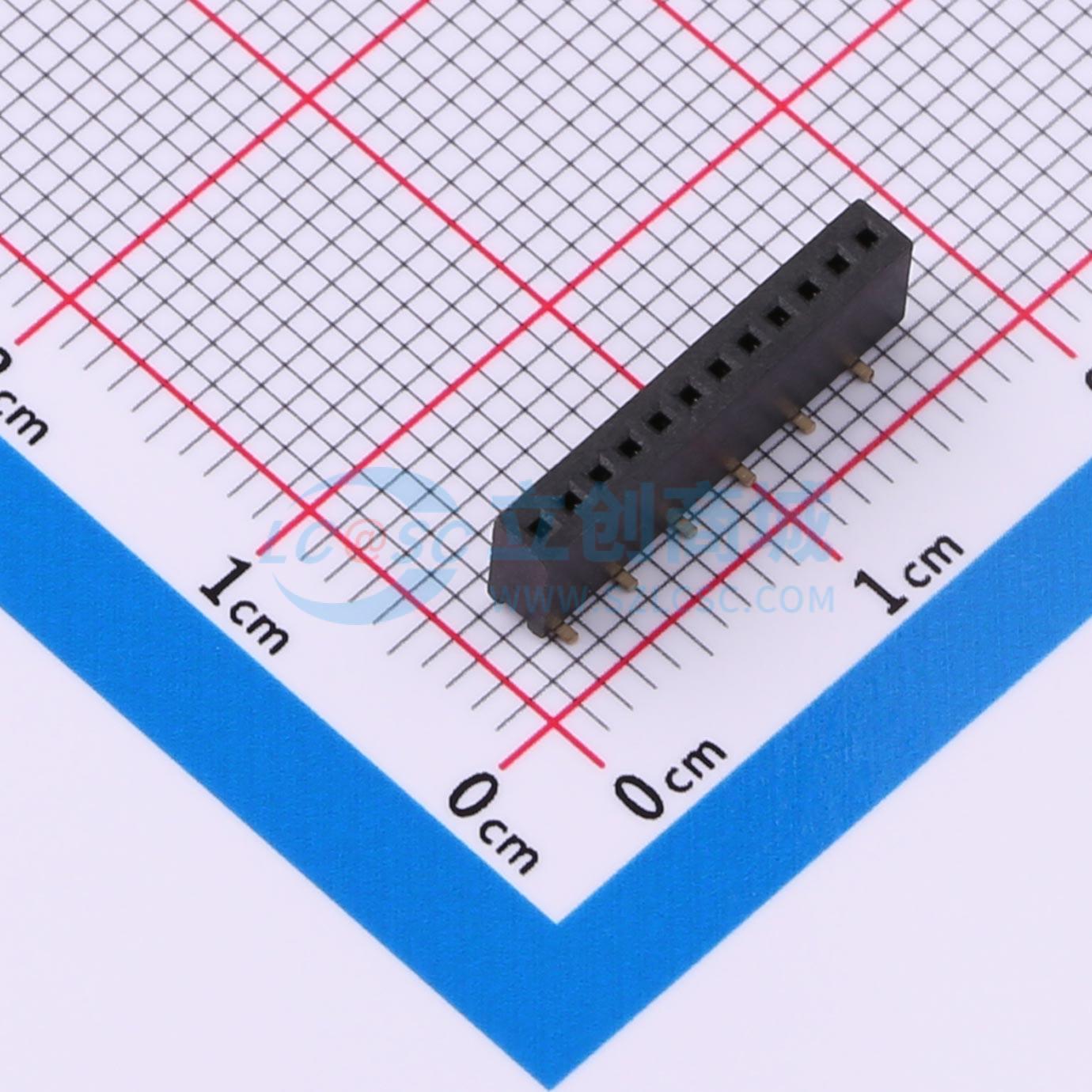 点击查看大图 BX-PM1.27-1-12PU-W实物图