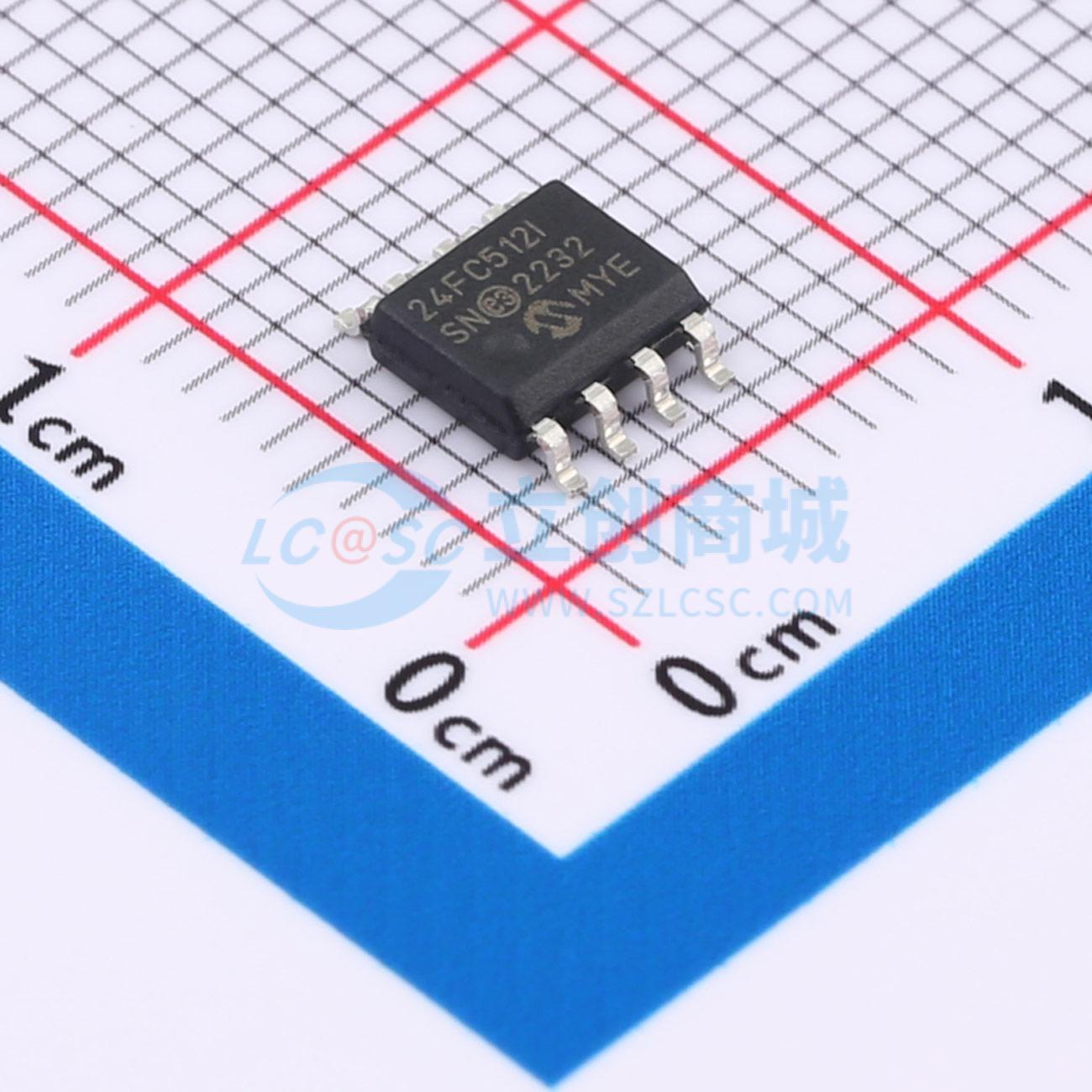 点击查看大图 24FC512T-I/SN实物图