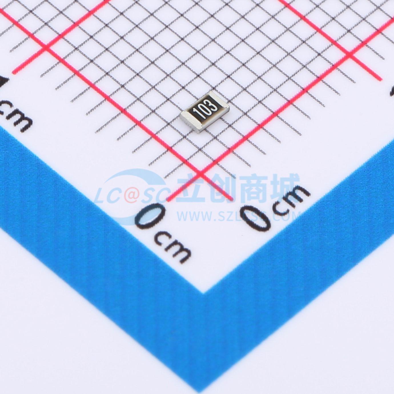 点击查看大图 PTFR0805B10K0V9实物图