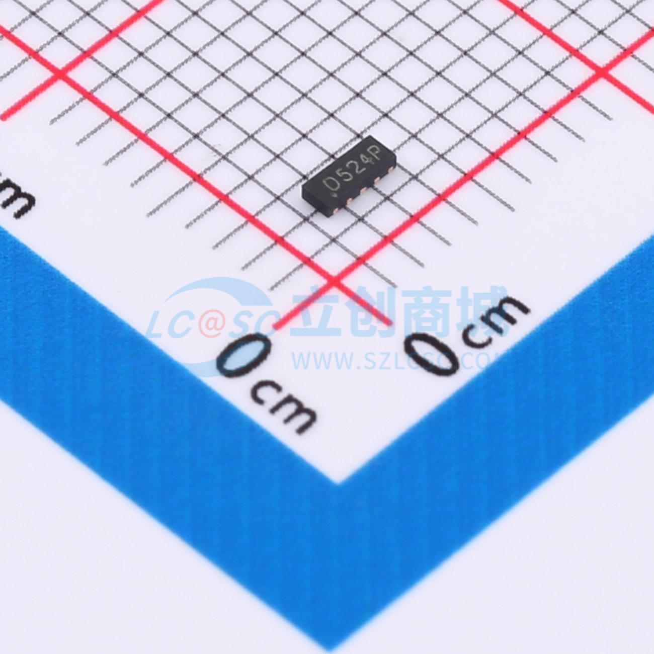 点击查看大图 RCLAMP0524P-L实物图