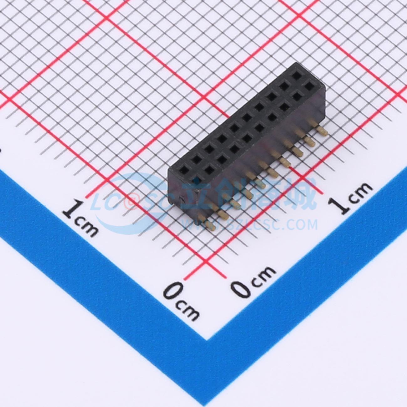 点击查看大图 HX PM1.27-2x10P TP实物图