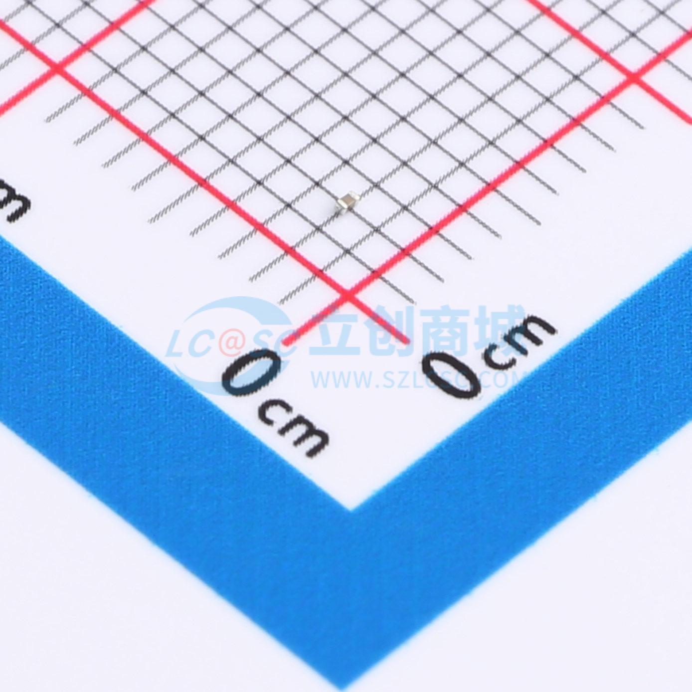 点击查看大图 CGA0201X7R103K160ET实物图