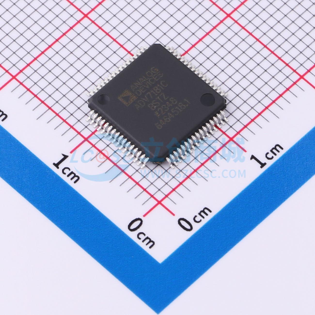 点击查看大图 ADV7181CBSTZ实物图