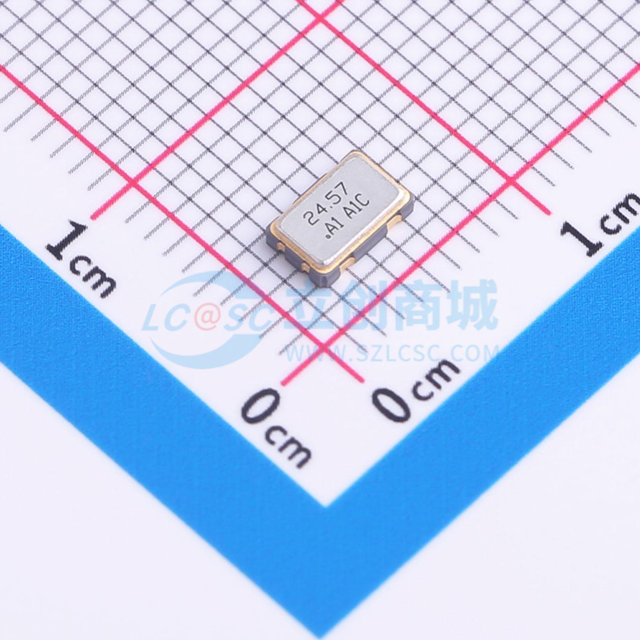 点击查看大图 ASFL1-24.576MHZ-EC-T实物图