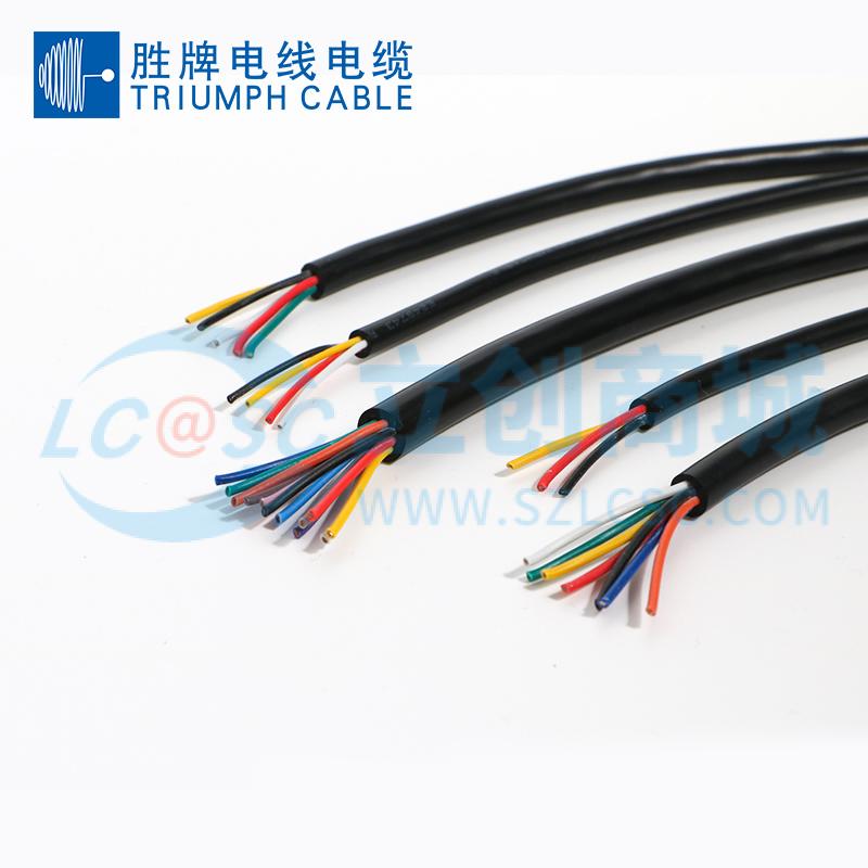 UL2464#24AWG 6C实物图