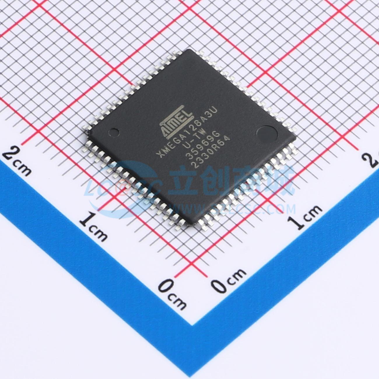 点击查看大图 ATXMEGA128A3U-AUR实物图