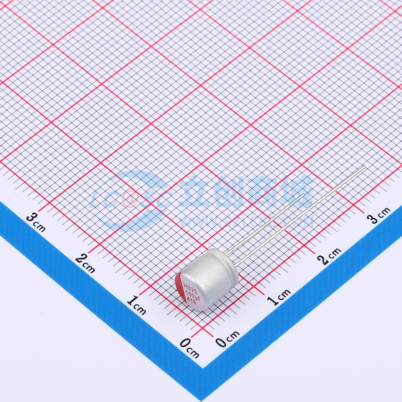 点击查看大图 GHS1E107M0606PC实物图