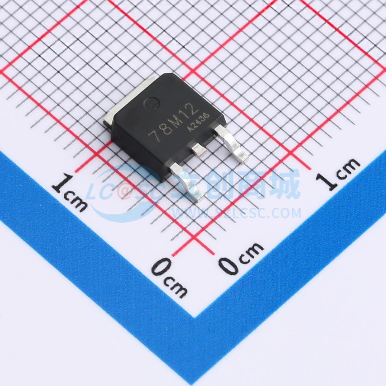 点击查看大图 MC7812BDTRKG-TP实物图