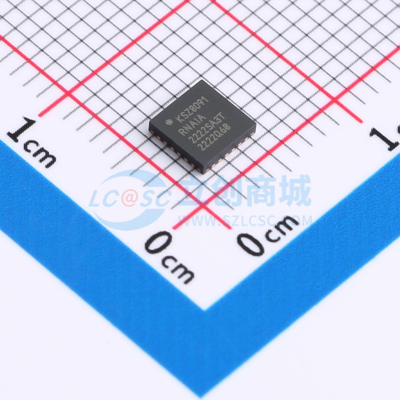 点击查看大图 KSZ8091RNAIA-TR实物图