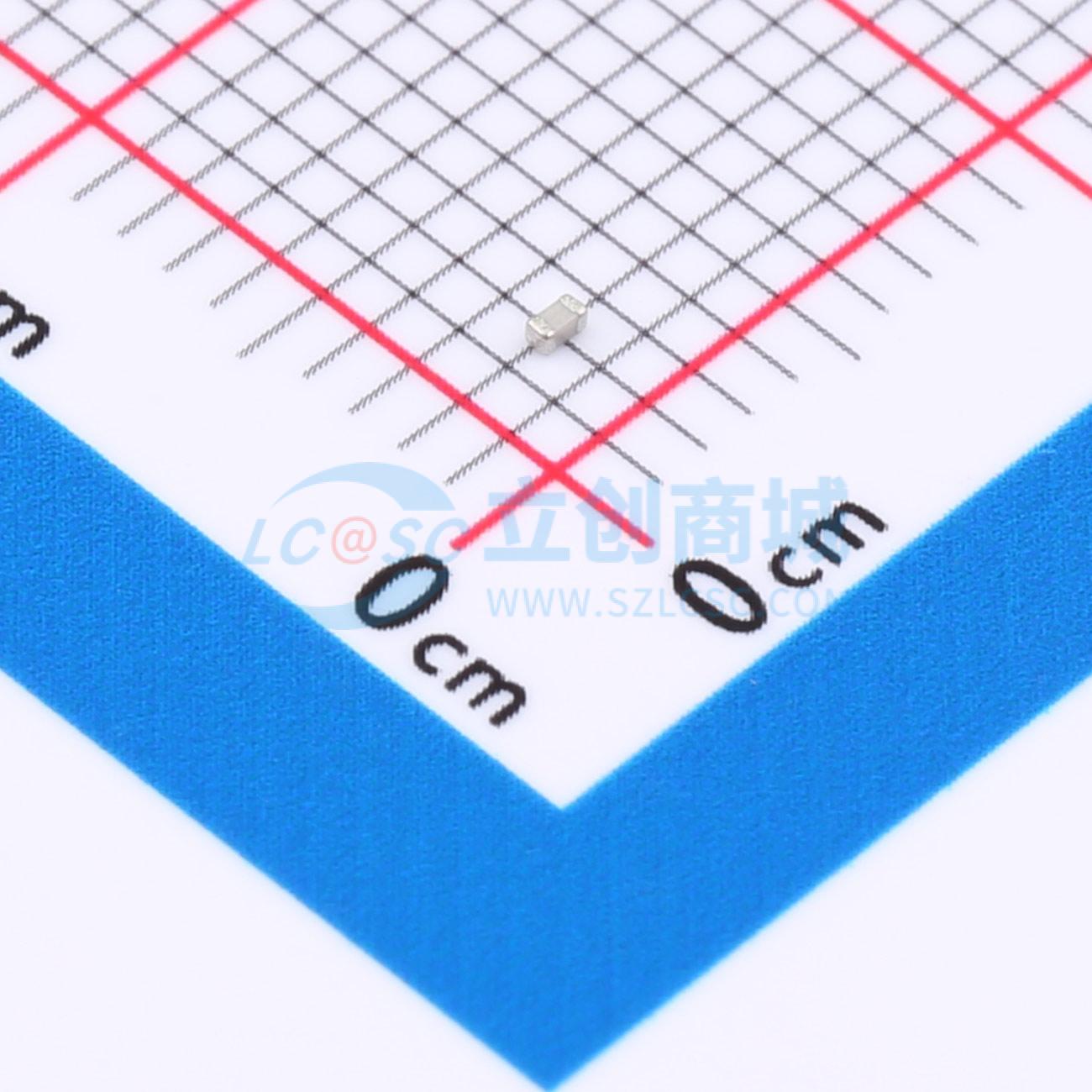 点击查看大图 CC0402BRNPO9BN6R2实物图